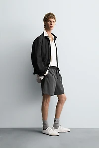 CONTRAST WAIST SHORTS