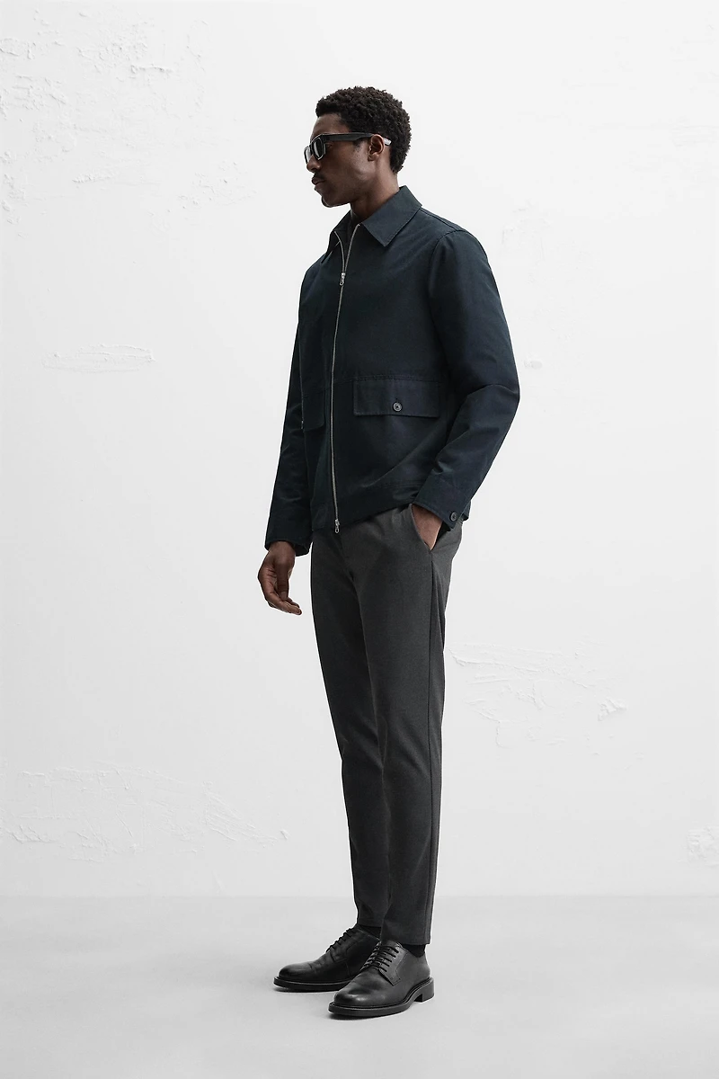 SLIM FIT STRETCH PANTS