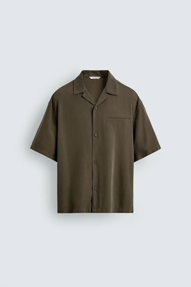 CHEMISE FLUIDE COUPE DÉCONTRACTÉE