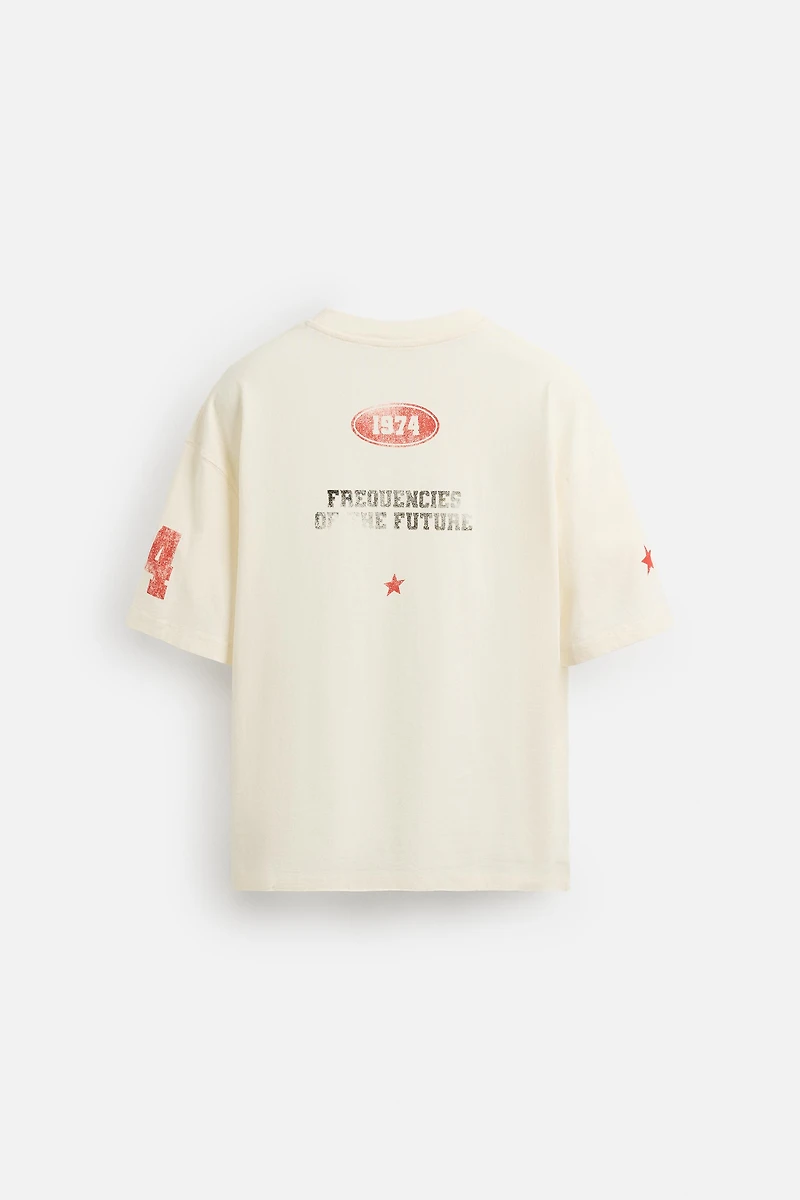 T-SHIRT IMPRIMÉS DÉLAVÉS