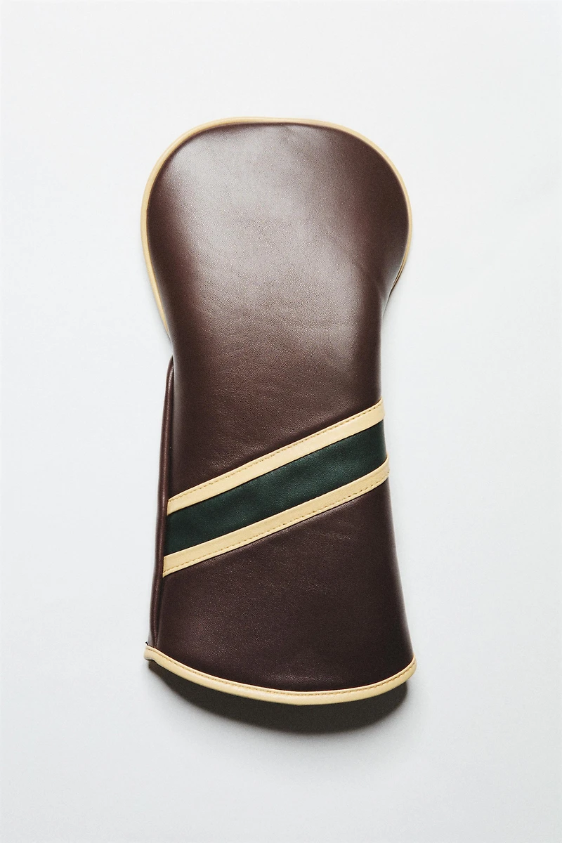 LEATHER DRIVER GOLF CLUB COVER