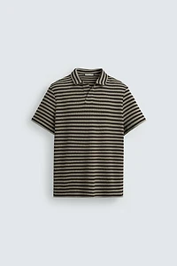 POLO REGULAR FIT STRUCTURÉ