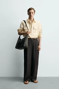 FLOWY POCKET SHIRT
