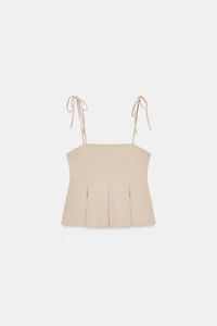 PEPLUM CAMISOLE