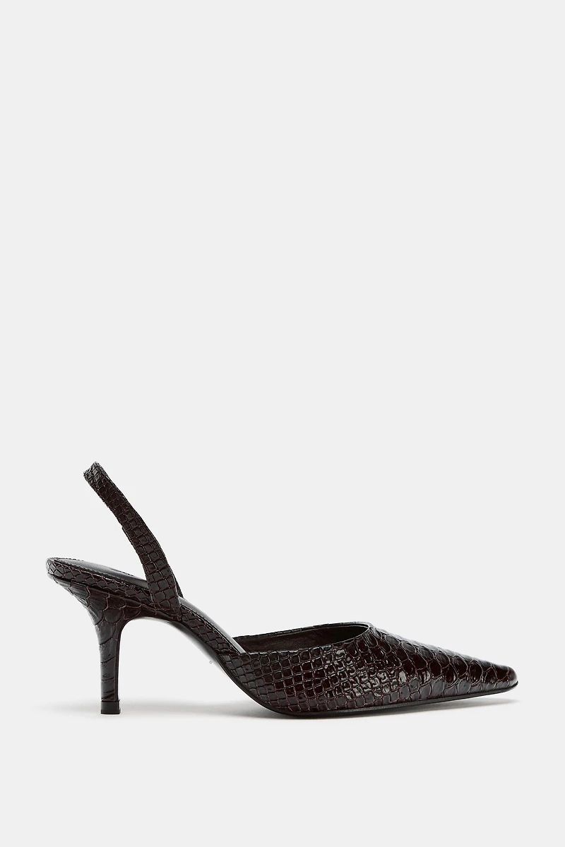 CHAUSSURES À TALONS EN CUIR ÉDITION LIMITÉE