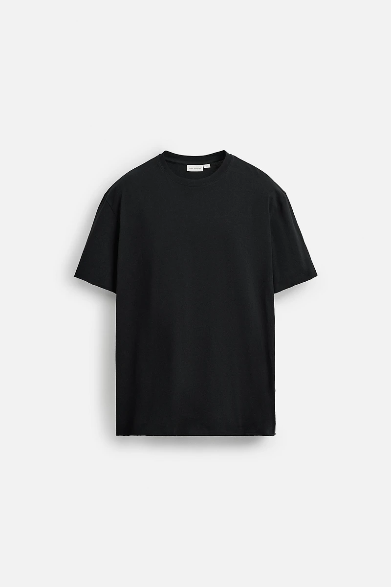 IRREGULAR HEM T-SHIRT