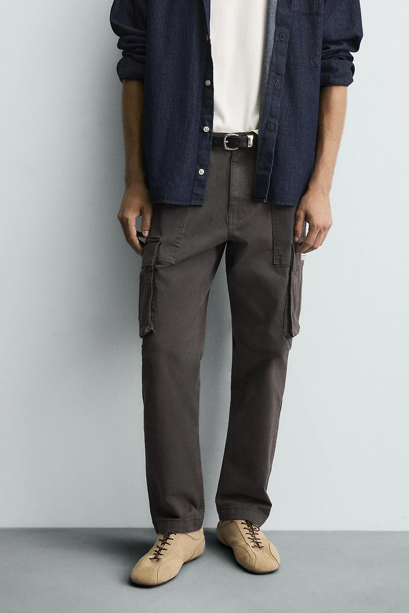 RELAXED FIT CARGO PANTS