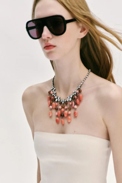 WATERFALL JEWEL STONE NECKLACE