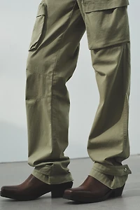 STRAIGHT LEG CARGO PANTS