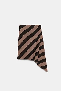 STRIPED RUSTIC BANDEAU TOP