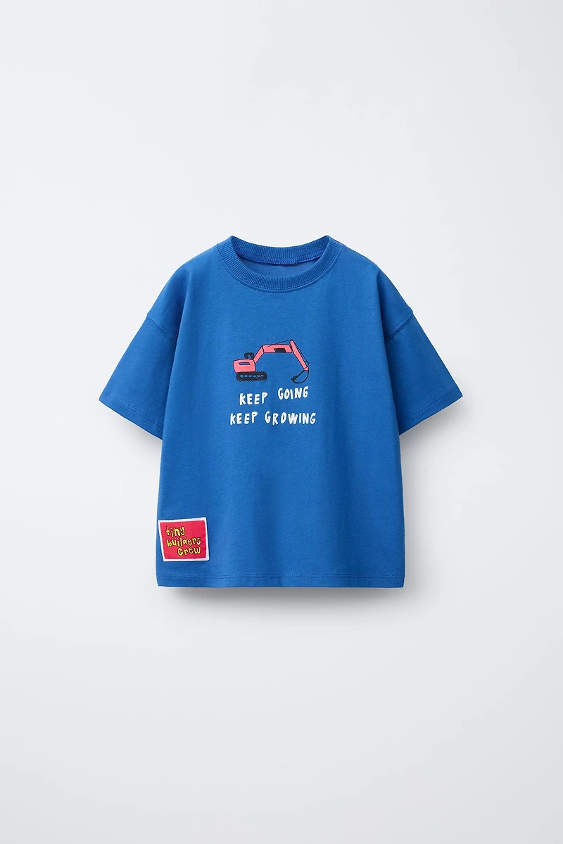CRANE PRINT T-SHIRT