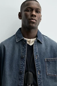 WASHED DENIM SHIRT