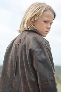 LIMITED EDITION WAXED PLAID COAT