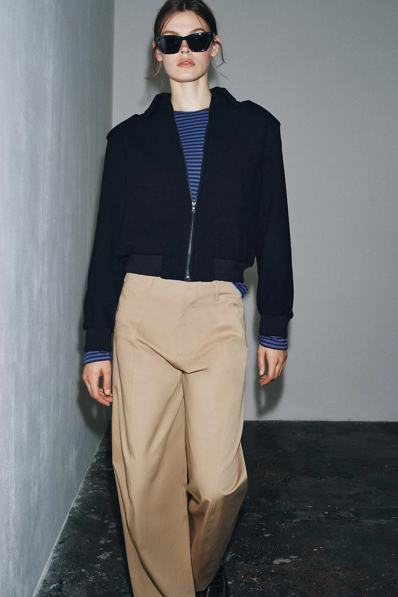 ZW COLLECTION WOOL JACKET