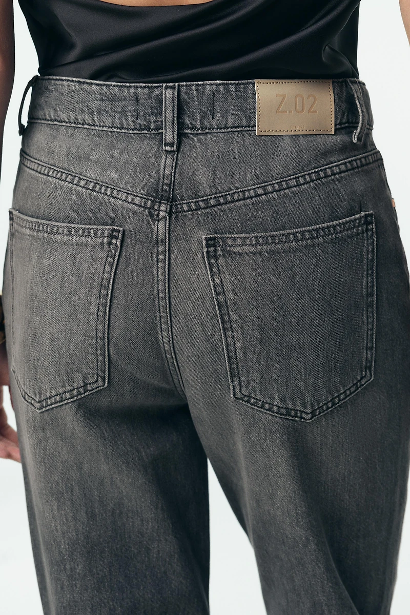 JEAN Z.02 STRAIGHT ANKLE TAILLE HAUTE