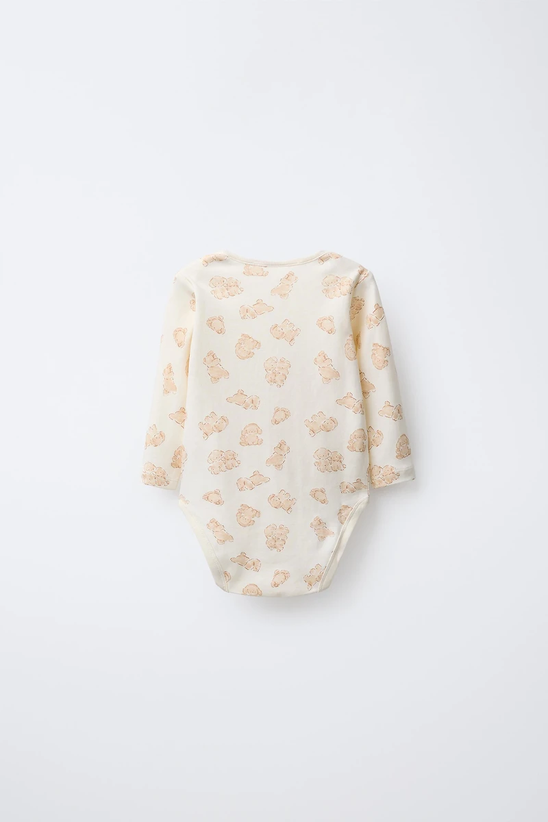 FIVE-PACK OF PUPPY BODYSUITS