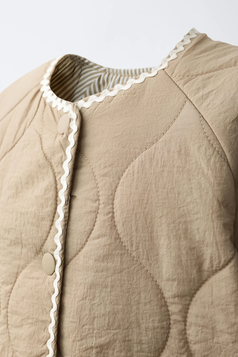 VESTE MATELASSÉE CŒURS