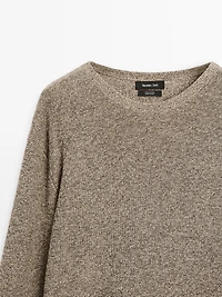 Pull en maille 100 % coton mouliné