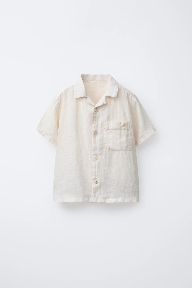 CHEMISE 100 % LIN