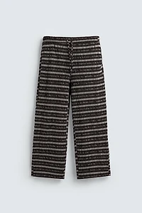 PANTALON JACQUARD AJOURÉ