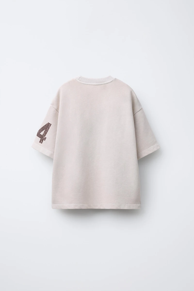 TEXT PRINT T-SHIRT