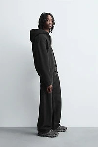 HOODED PUFFER JACKET