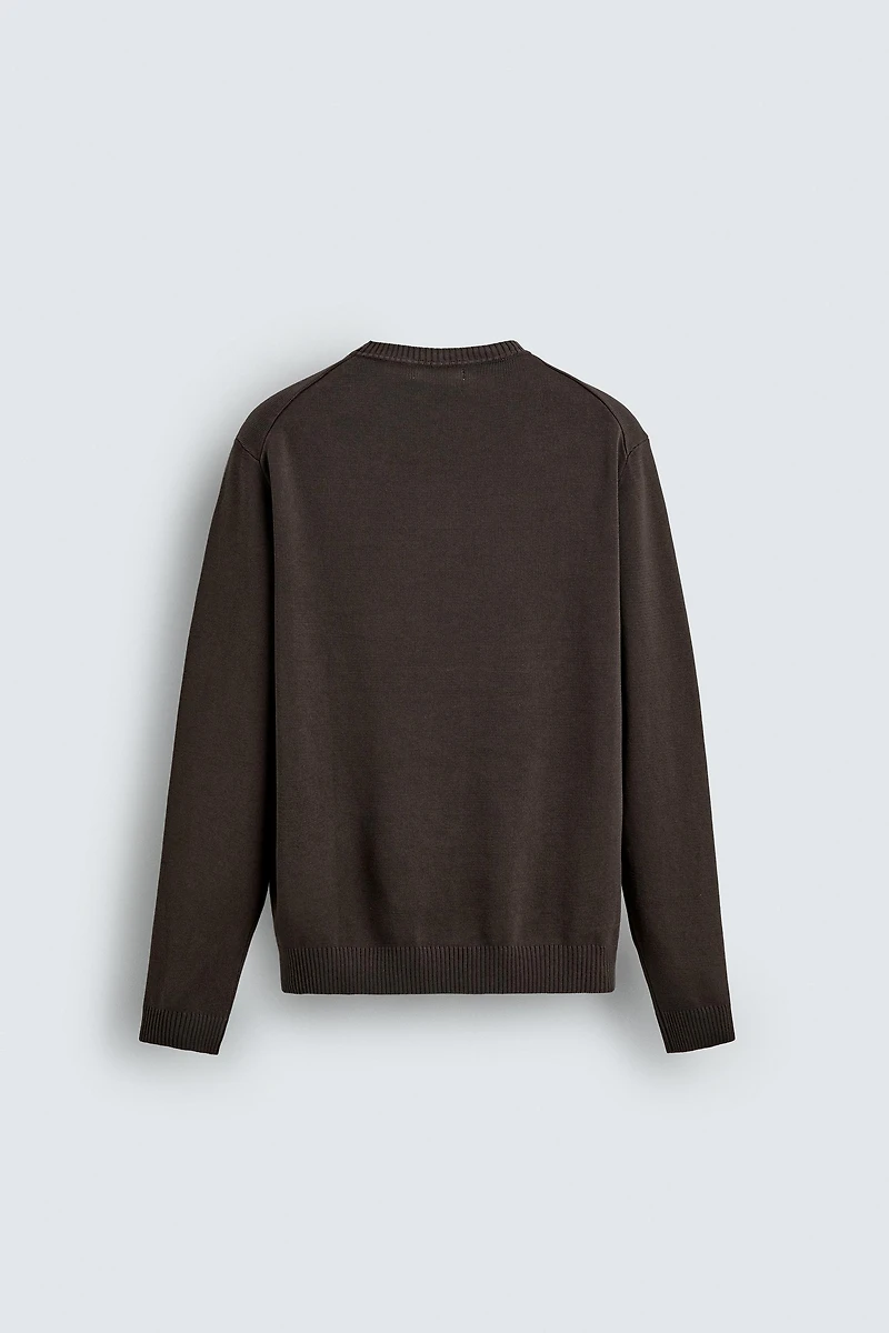 COTTON TEXTURED JUMPER