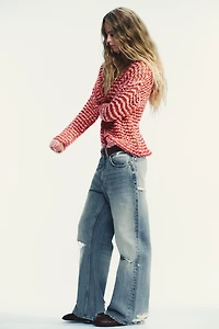 PULL EN MAILLE COL POLO AVEC LAINE