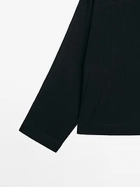 Flowing 100% cotton shirt
