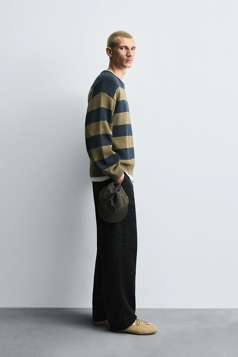 STRAIGHT FIT CARGO PANTS