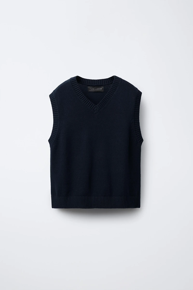 GILET EN MAILLE