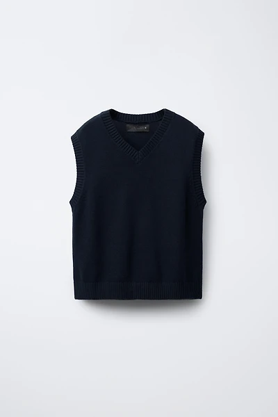 GILET EN MAILLE
