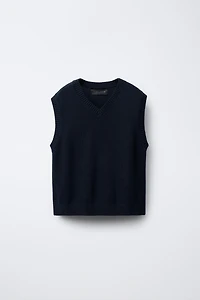GILET EN MAILLE