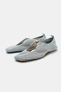MESH SPORTY BALLET FLATS
