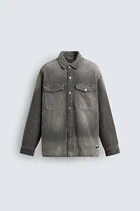 WASHED CORDUROY OVERSHIRT