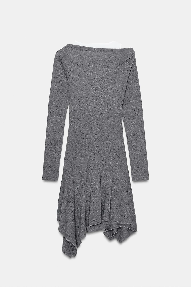 ASYMMETRIC SHORT DRESS