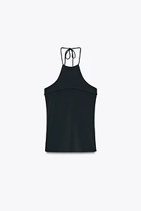 TOP HALTER CRÊPE