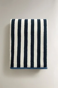 REVERSIBLE STRIPED BEACH TOWEL