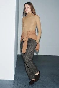 PLAID PANTS ZW COLLECTION