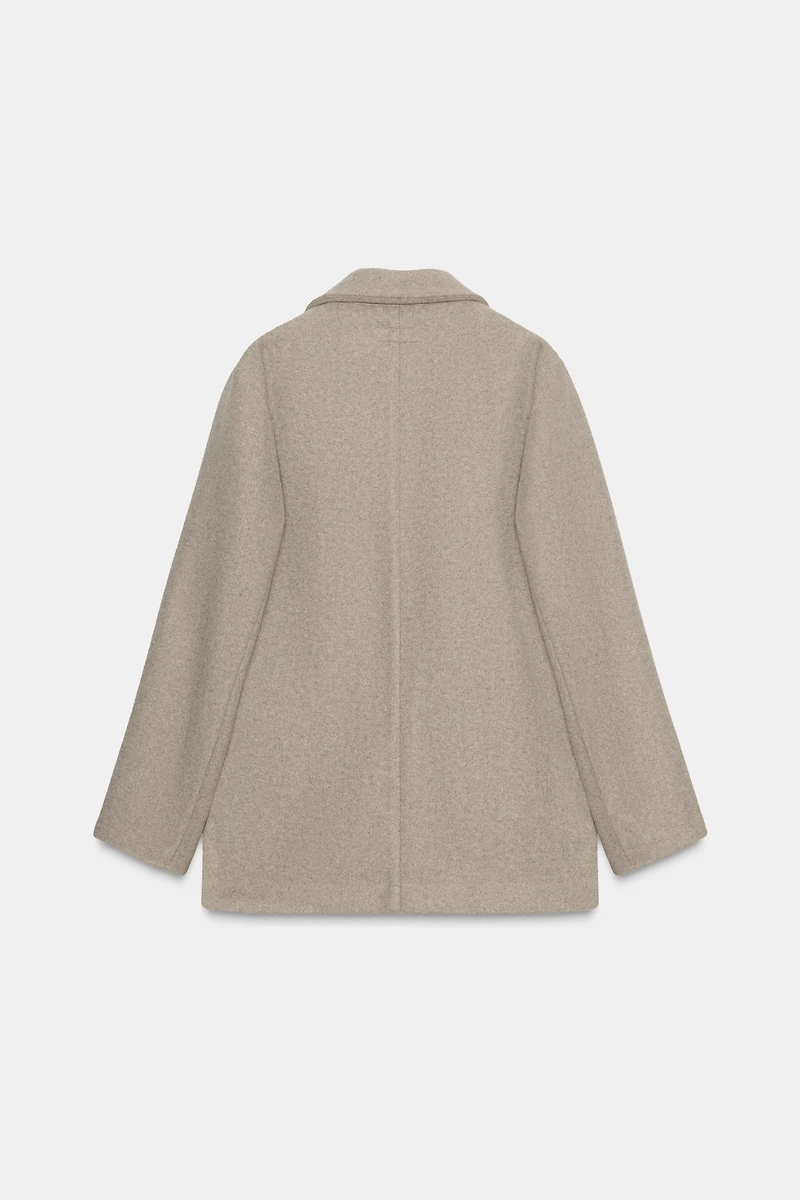 SOFT ONE-BUTTON BLAZER