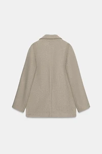 SOFT ONE-BUTTON BLAZER