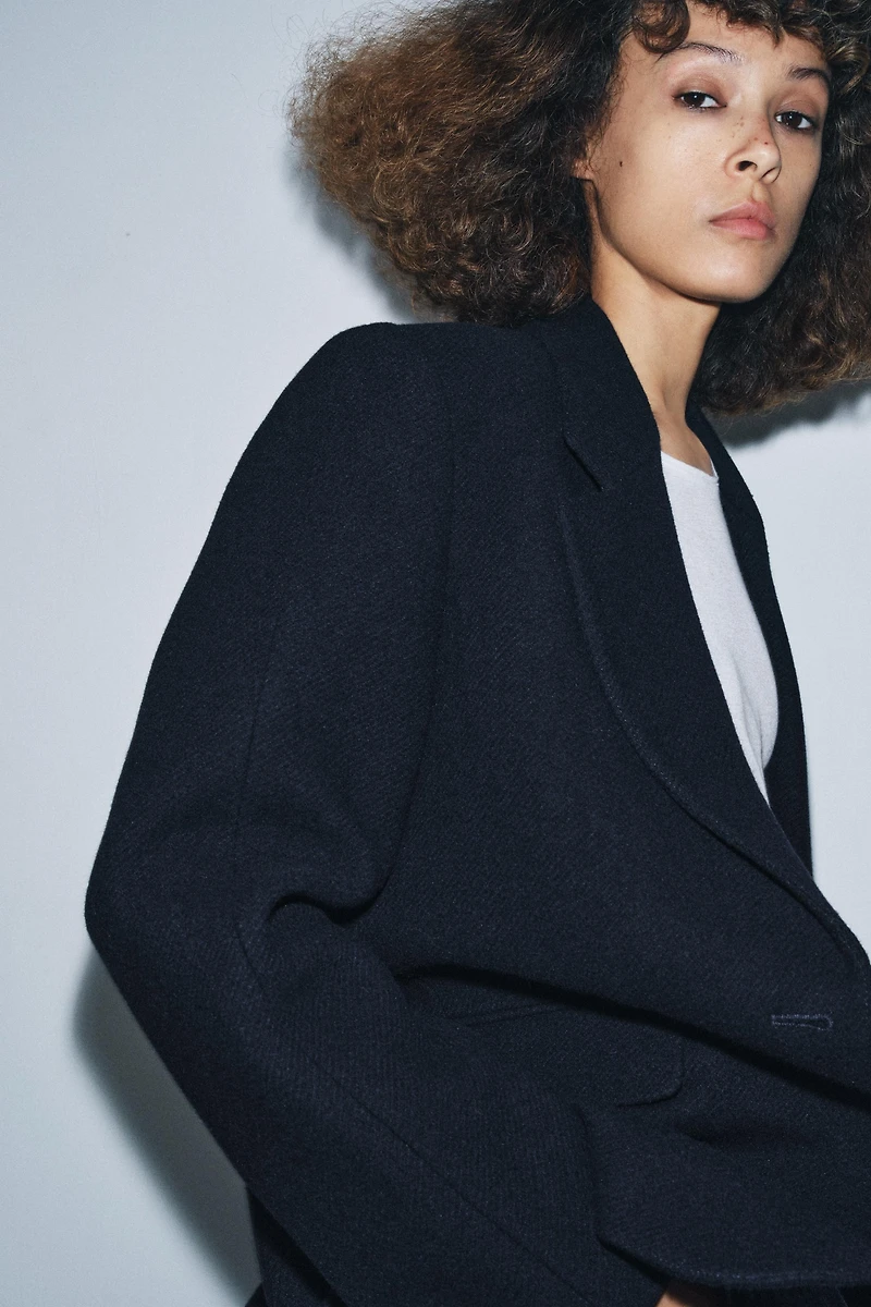OVERSIZED WOOL BLAZER ZW COLLECTION