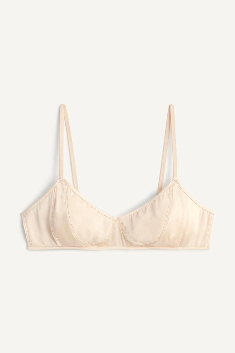 BRALETTE SOIE MINIMAL LIMITED EDITION
