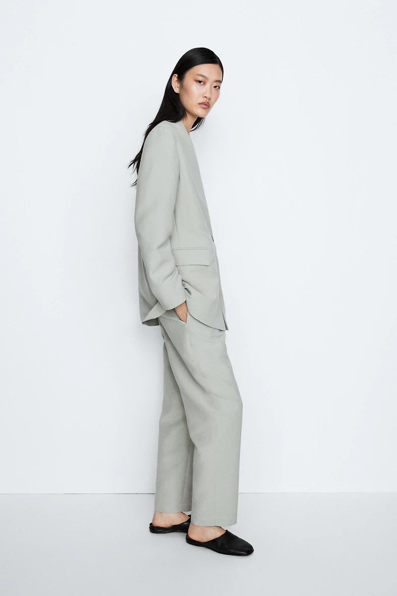 Suit blazer with button detail - STUDIO
