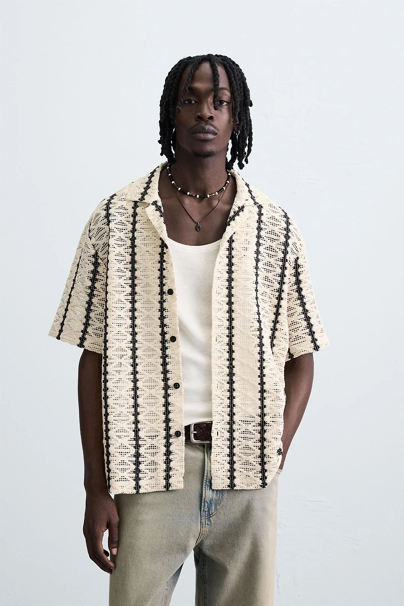 CHEMISE STRUCTURE CROCHET