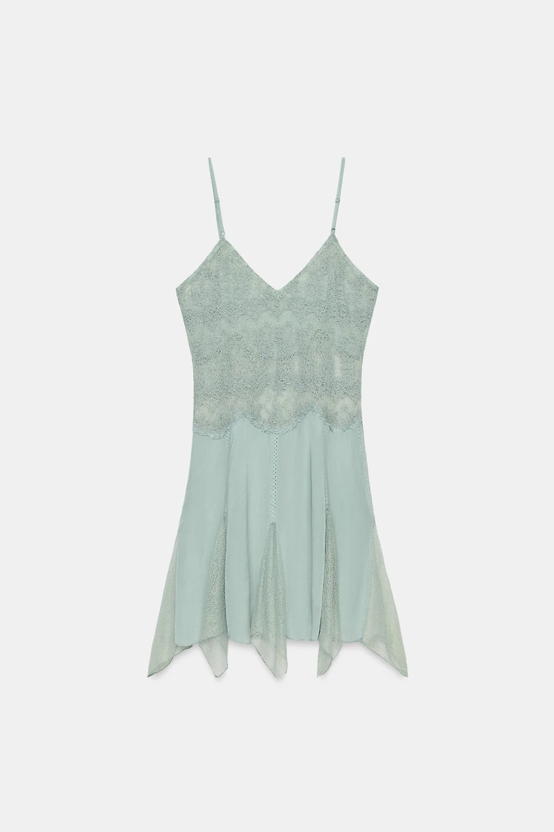 ROBE COURTE EN DENTELLE ZW COLLECTION