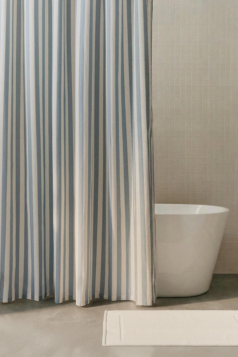 RIDEAU DE DOUCHE RAYÉ