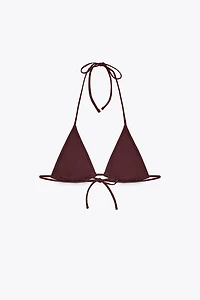 HAUT DE BIKINI TRIANGLE STRASS