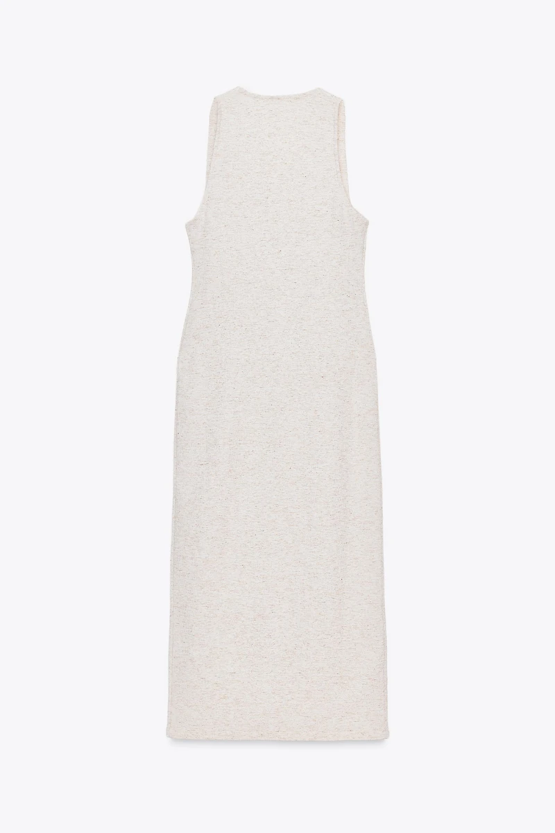 RUSTIC MIDI DRESS