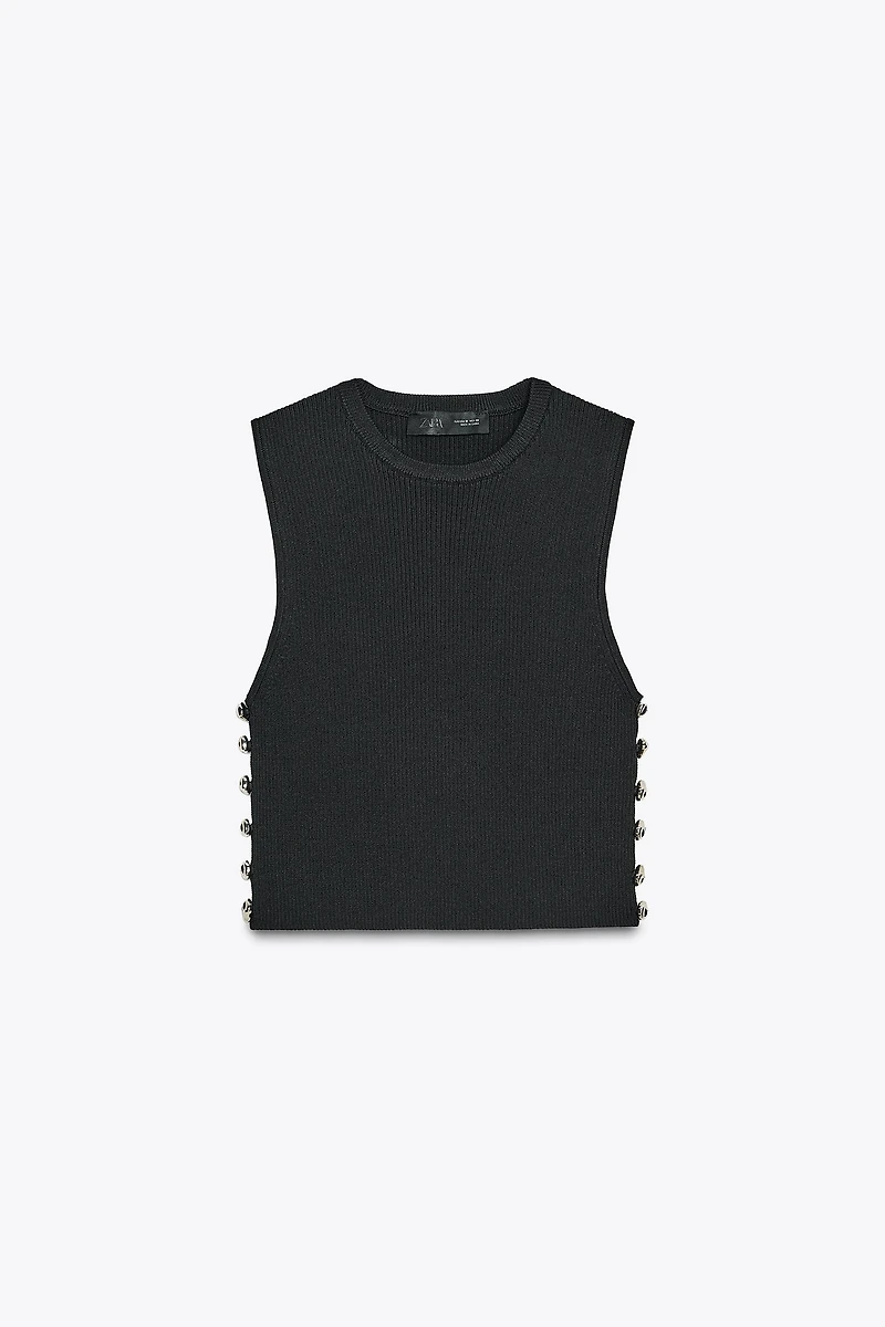 RIB KNIT TOP
